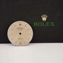 Rolex Air-King 34mm Precision Stainless Steel Silver Dial Stick Oyster Ref 14000