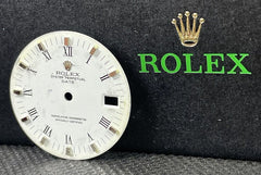 Rolex Date Men's 34mm Stainless Steel White Roman Dial Oyster Jubilee 1500 15000