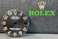 Rolex Datejust Midsize 31mm FACTORY Concentric BLACK Dial Arabic Numerals 178274