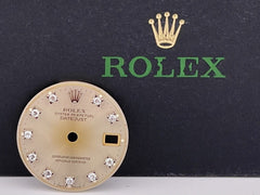 Rolex Datejust Ladies 26mm FACTORY DIAMOND Silver Dial Oyster Jubilee 69174