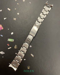 Rolex Date Midsize Oyster 17mm Stainless Steel Band Bracelet 7835 "262" Ends