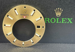 Rolex Sky-Dweller 42mm Gold Dial Stick Hour  Markers Oyster Ref: 326933