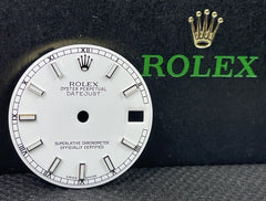 Rolex Oyster Perpetual Datejust 31mm Midsize White Dial Silver Stick Ref 178274