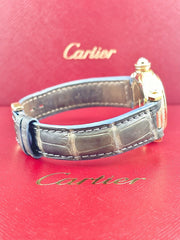 Cartier Pasha 32mm Yellow Gold Custom Iced Out 6ct Genuine Diamonds Ref 2399