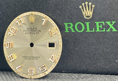 Rolex Datejust 36mm Mens PINK CONCENTRIC Dial Rose Arabic Numeral Markers 116231