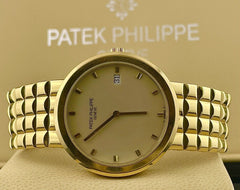 PATEK PHILIPPE 33mm Calatrava Manual Wind Cal 18K Yellow Gold Ref :3416/3