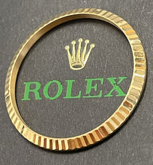 Rolex Datejust 31mm 18k Yellow Gold Fluted Bezel Oyster Jubilee 4 Gram Ref 68273