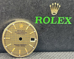 Rolex Ladies Datejust 26mm Jubilee Gold Hounds Dial Gold StickMarkers 69173