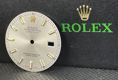 Rolex Datejust Men's 36mm Silver Dial Gold Stick Oyster Jubilee Ref 116233