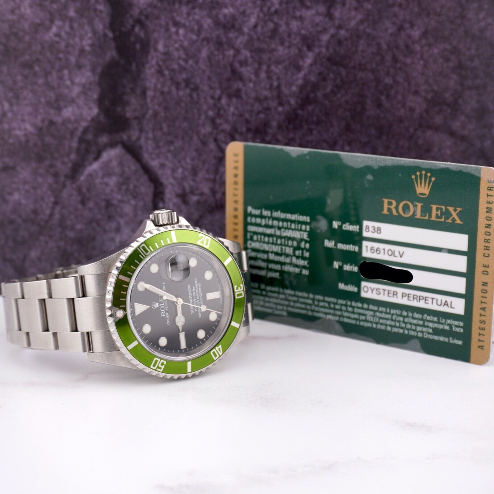 rolex 16610lv price