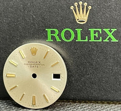 Rolex Date Ladies 26mm SIlver Dial Gold Stick Oyster Jubilee 6917 69173