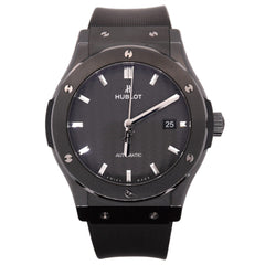 Hublot Classic Fusion 42mm Black Carbon Dial Mens Watch 542.CM.1771.RX