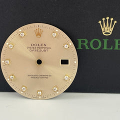 Rolex Datejust Mens 36mm FACTORY Silver Diamond Dial Jubilee Oyster 16013 16233