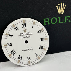 Rolex Air-King Oyster Precision 34mm  White Dial Black Roman Ref: 14000 5500