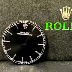 Rolex Oyster Perpetual 31mm Midsize Black Dial Silver Stick Ref: 67480 77080