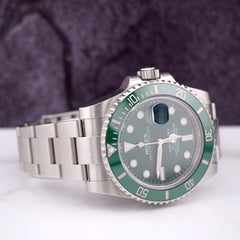 Rolex Submariner Date Hulk 40mm Ceramic Steel Green Dial Men Watch 116610LV