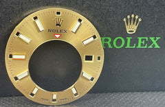 Rolex Sky-Dweller 42mm Gold Dial Stick Hour  Markers Oyster Ref: 326933