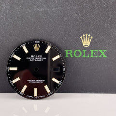 Rolex Datejust 41mm Mens Black Dial Gold Stick Oyster Jubilee Ref: 126333 126303