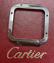 Cartier Santos Lg Model 40mm Stainless Steel Bezel Men's Reference WSSA0018