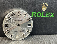 Rolex Datejust Midsize 31mm FACTORY Concentric SILVER Dial Arabic Numeral 178274