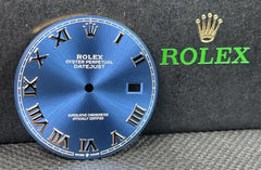 Rolex Datejust 41 Blue Dial Roman Numeral Steel Oyster Jubilee Ref:126300 126334