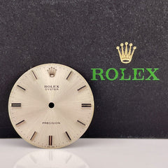 Rolex Oyster Precision 34mm Stainless Steel Silver Stick Dial Oyster Ref: 6426