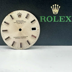 Rolex Date Men's 34mm Silver Dial Silver Stick Oyster Jubilee Model 15200 15000