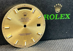 Rolex Mens Day-Date 40mm 18k Gold Dial Yellow Gold President Ref 228238