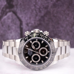 Rolex Daytona Cosmograph 40mm Men Oyster Black Dial Chrono Watch 116500LN