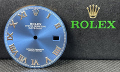 Rolex Datejust 41 Blue Dial Roman Numeral Steel Oyster Jubilee Ref:126300 126334