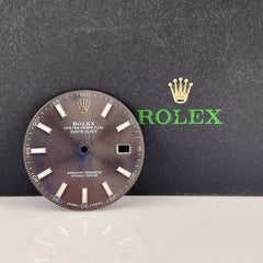 Rolex DateJust 41 Men's Grey Rhodium Dial Stick Jubilee Oyster 126300 126334