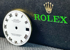 Rolex Datejust Midsize 31mm White Dial Silver Roman Markers Track Ref 178274