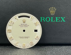 Rolex Day Date II President Mens 41mm Arabic Concentric Dial Gold Ref 218238