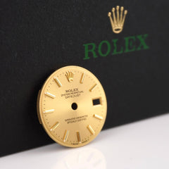 Rolex Datejust Ladies 26mm Champagne Gold Stick Dial Oyster Jubilee 6917 69173