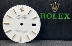 Rolex 36mm Datejust White w/ Gold Stick Two Tone Dial Reference 16233