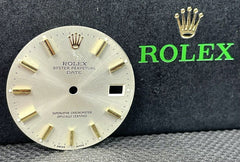 Rolex Date Mens 34mm Two Tone Gold Stick Dial Oyster Jubilee Ref 1500 1503 15000