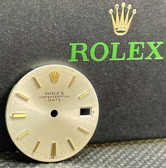 Rolex Date Ladies 26mm SIlver Dial Gold Stick Oyster Jubilee 6917 69173