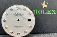 Rolex Datejust 41 FACTORY Diamond White Pearl Dial Oyster Jubilee 126331 126301