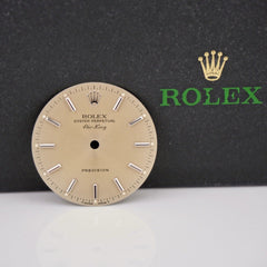 Rolex Air-King 34mm Precision Stainless Steel Silver Dial Stick Oyster Ref 14000