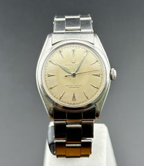 Vintage Rolex Oyster 34mm Watch Oyster Ref 4365 Stainless Steel Case