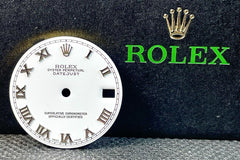 Rolex Datejust Midsize 31mm White Dial Silver Roman Markers Track Ref 178274