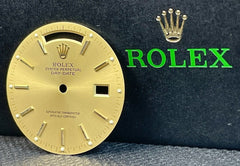 Rolex Day-Date Mens 36mm Factory Champagne Gold Dial President 18238 18038