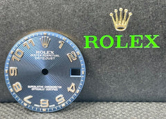 Rolex Datejust Midsize 31mm FACTORY Concentric BLUE Dial Arabic Numerals 178274