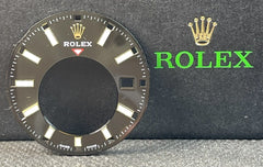 Rolex Sky-Dweller 42mm Black Dial Gold Stick Hour Markers Oyster Ref: 326933