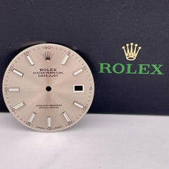 Rolex DateJust 41 Men's Silver Dial Stick Hour Oyster Jubilee 126300 126334