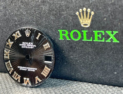 Rolex Datejust Womens Midsize 31mm SUNBURST Black Dial Silver Roman 178274