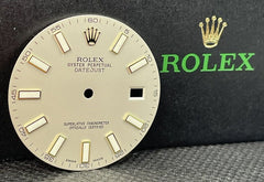 Rolex DateJust 2 Men’s 41mm 2-Tone 18k Gold Ivory White Dial Oyster 116333