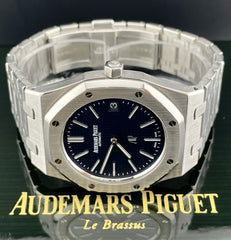 Audemars Piguet Royal Oak " JUMBO" 39mm Blue Dial Steel Watch 15202ST.OO.1240ST