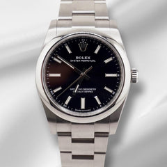 Rolex Oyster Perpetual 34 mm Stainless Steel Ladies Watch 124200