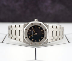 Audemars Piguet 26mm Royal Oak Black Dial Stainless Steel Watch 66007ST